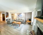 Mammoth Lakes Condo Rental Sunshine Village 173 - Living Room Towards Bunk Alcove